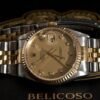 Rolex Datejust Diamonds Champagne Gold/Steel - 16233