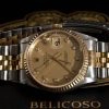 Rolex Datejust Diamonds Champagne Gold/Steel - 16233