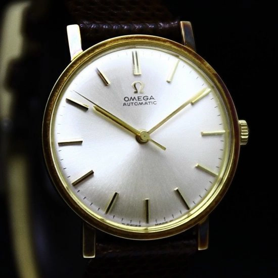 Omega Automatic Caliber 552 14K Gold Ref 161009