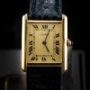 Cartier Tank Louis Vermeil 2413 Men's Watch Gold Plated
