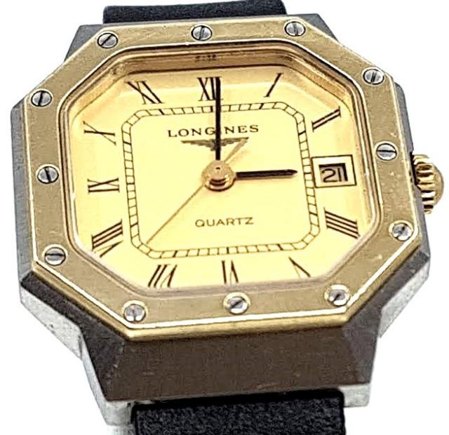 longines octagonal watch