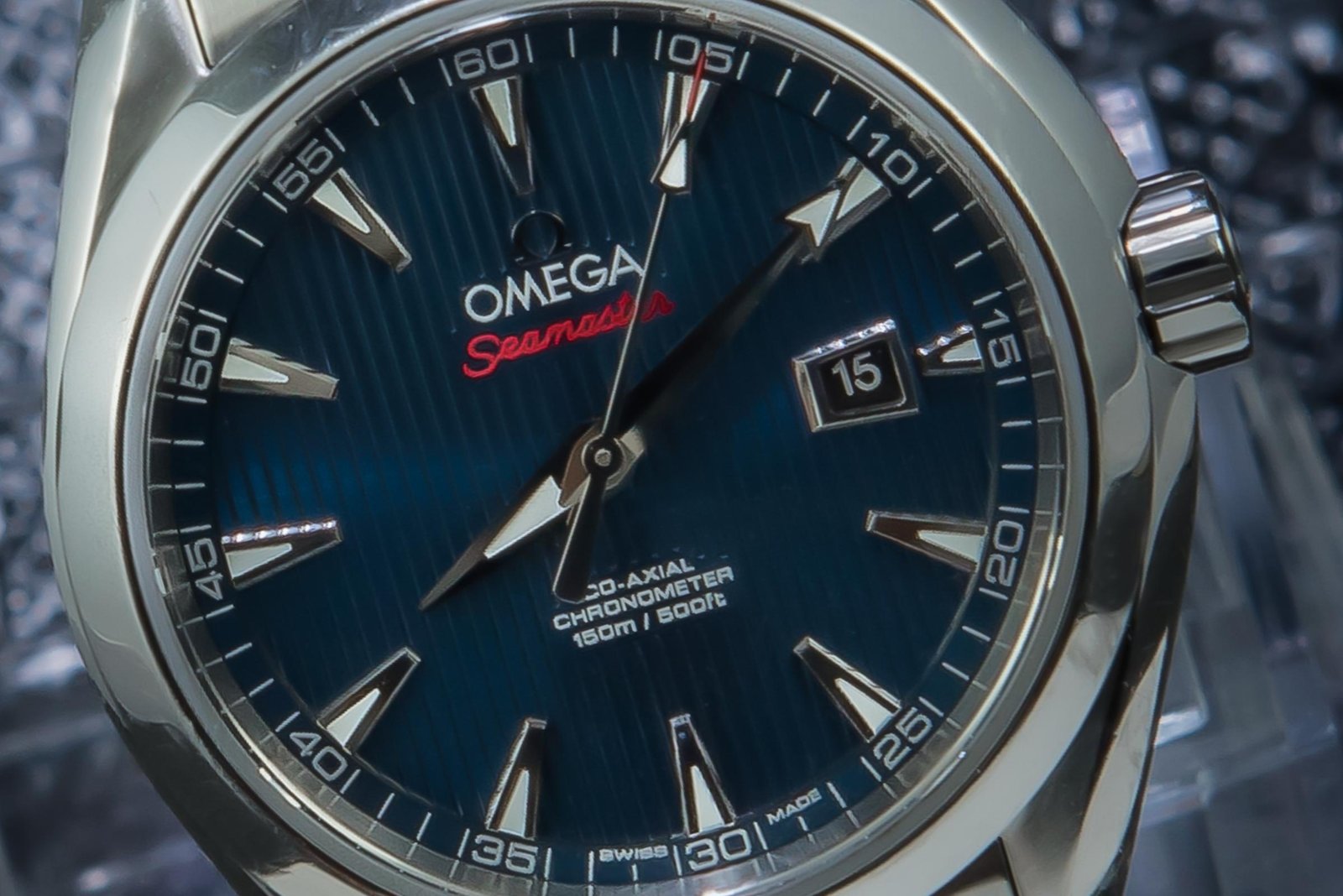 rolex datejust bleu marine