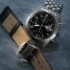 IWC Pilot Chronograph IW370607 Steel Bracelet + Extra IWC Leather Strap