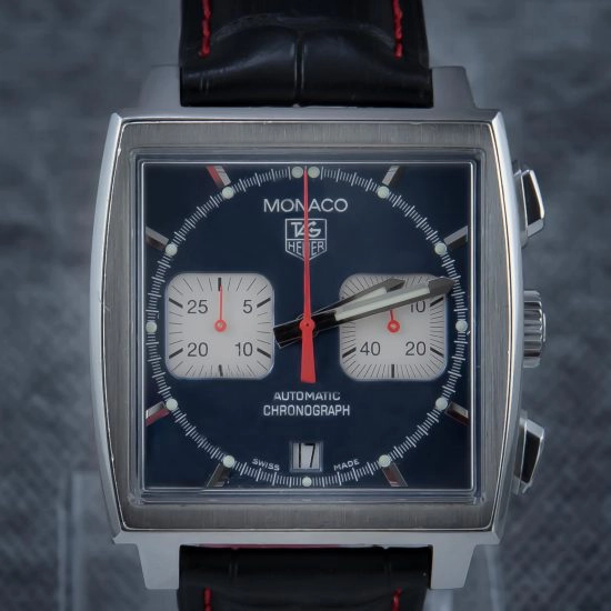 TAG Heuer Monaco Calibre 12 CAW2111.FT6005 With Box