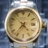 Rolex Oyster Perpetual Lady Datejust 6917 Staal/Goud Honey Dial