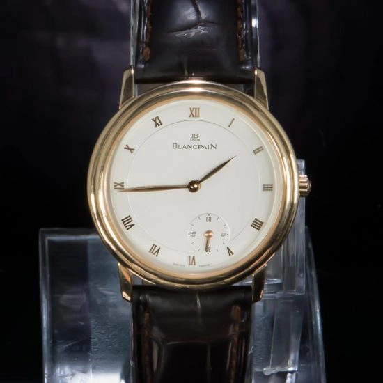 Blancpain Villeret 18K Gold - 21K Complication small-second on 5