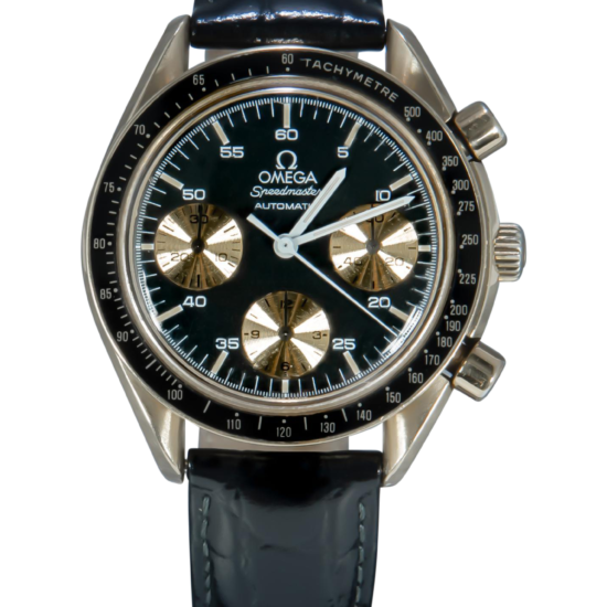 Omega Speedmaster Black Corona Pure Gold 18K/750 – Limited Edition