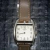 Hermès Cape Cod 1210 En Acier Montre Tonneau