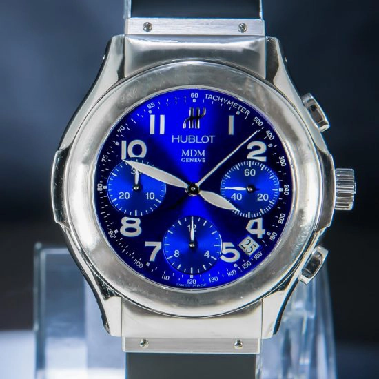 Hublot Elegant Navy Blue Bang 40 MM Automatic Quick Set Date - 1810