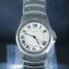 Cartier Automatic Santos Ronde BlueSteel Hands Roman Numeral - 1920