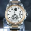 Cartier Calibre de Cartier 42MM Gold\Steel Full Size Bracelet - 3389