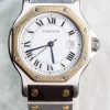Cartier Santos Octagon Gold & Steel Automatic - AC 17,90 0,750 2,30