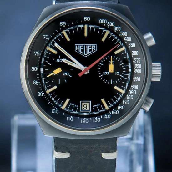 Heuer Model 12 - UNTOUCHED ORIGINAL CONDITION AS BOUGHT