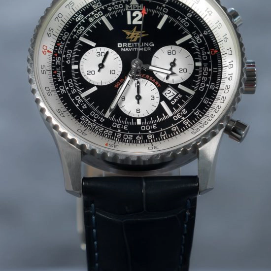 Breitling Navitimer 50TH Anniversary ''Twin Yet'' Condition Perfect