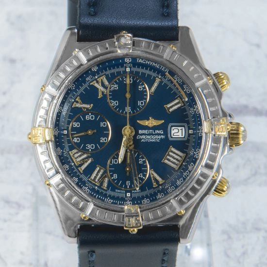 Breitling Crosswind Racing Chronograph Automatic Gold/Steel - B 13055