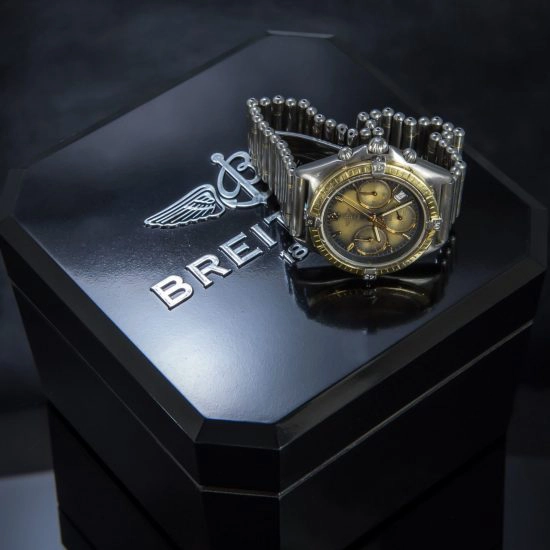 Breitling Chronomat on box