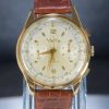 Wyler Vetta Vintage Chronograph Rare All original Solid 18K Yellow Gold