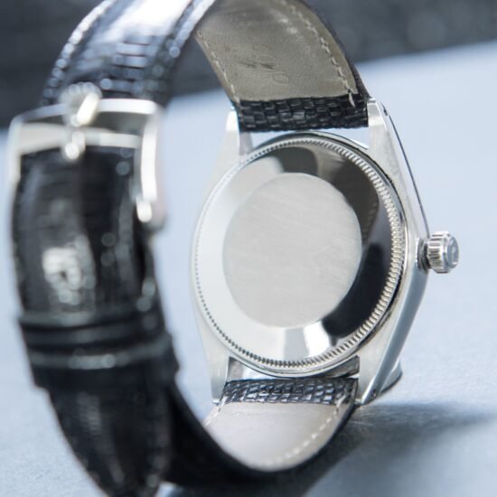 Rolex Air King Precision 5500 back