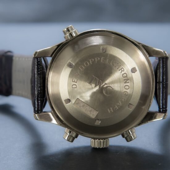 IWC Pilot Double Chronograph IW3711 back