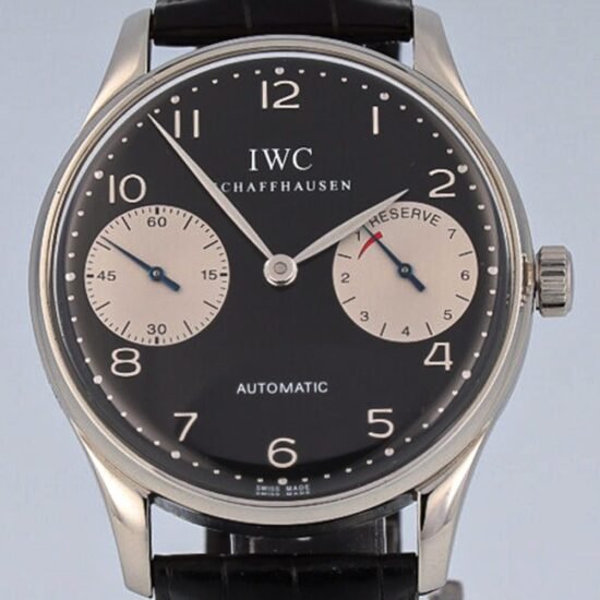 IWC Portuguese 7 Day's Power Reserve Limited Edition 1000 Pieces Skeleton Back - IW 5000-01