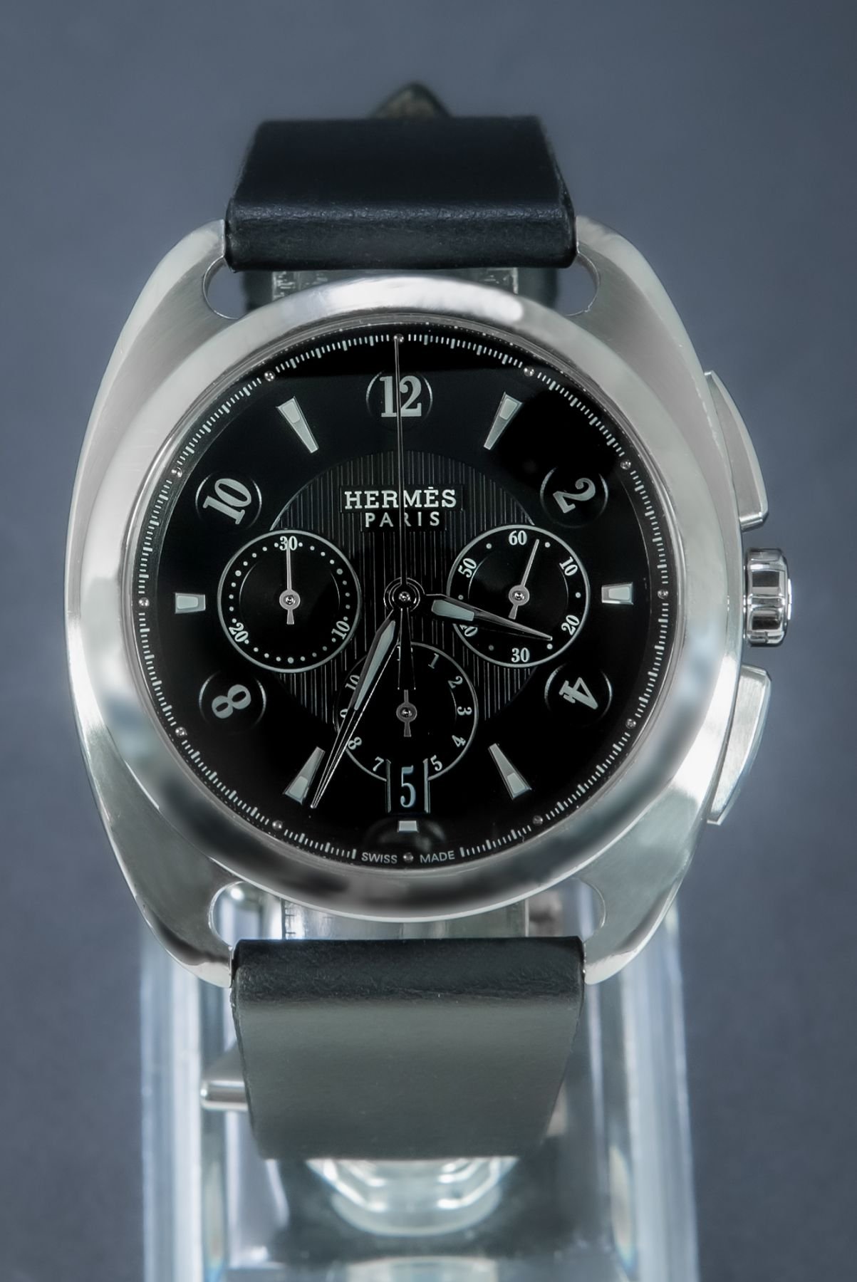 Hermès Dressage DR5.910.330/MNO Dubois-Dépraz Chronograph Module ...