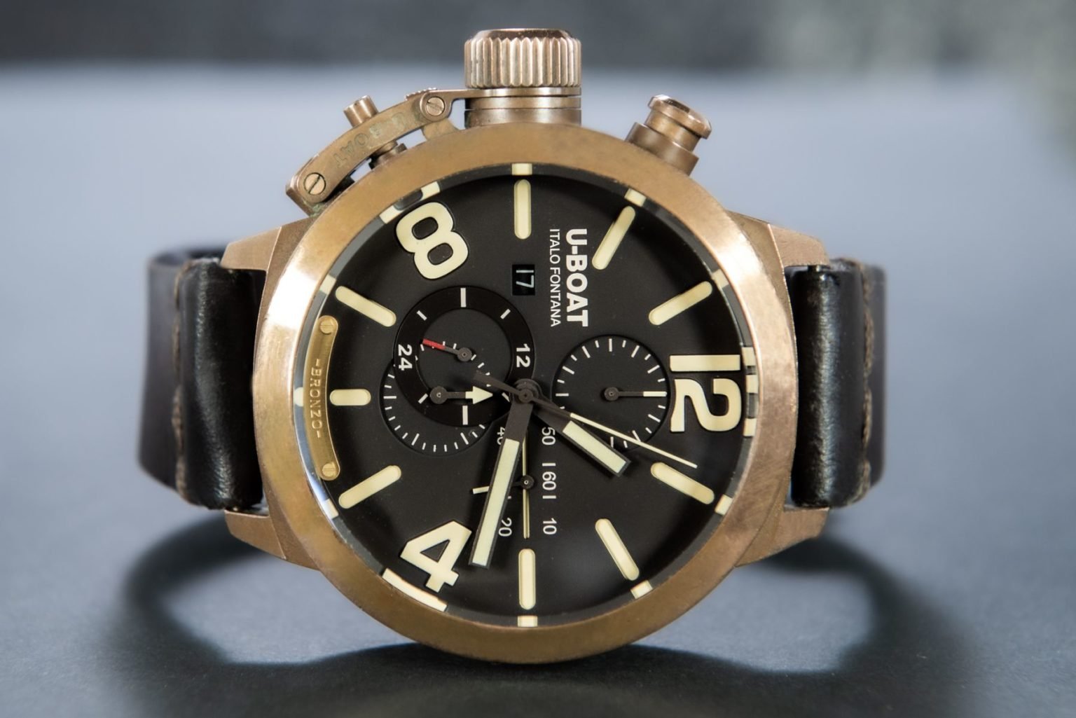UBoat Classico 8064 Bronze Chronograph Pawndeluxe
