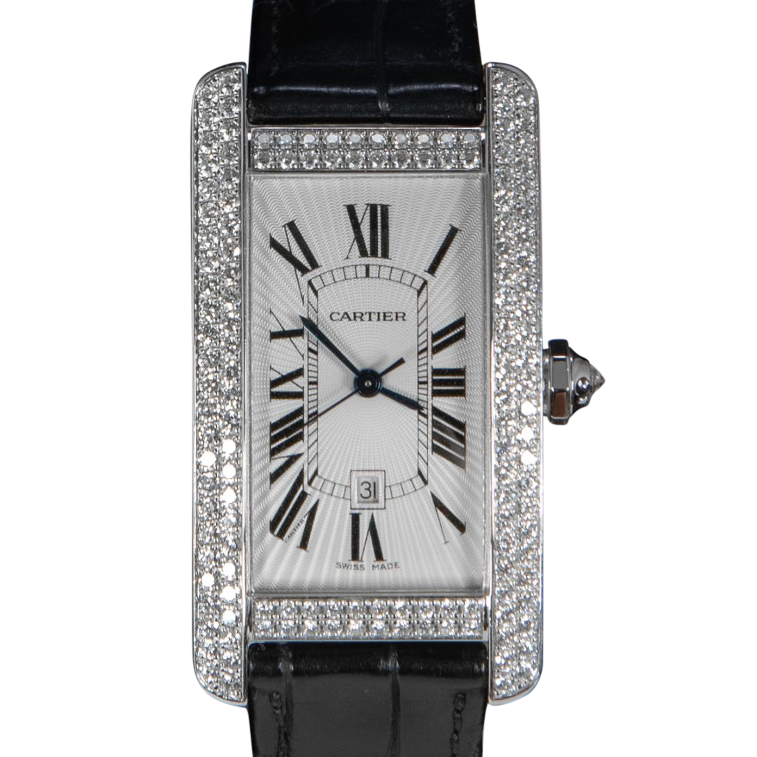 cartier tank americaine diamonds