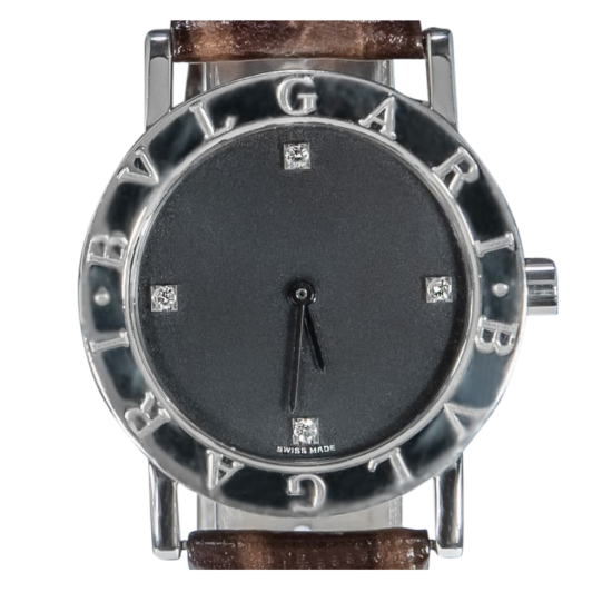 Bulgari Bvlgari Black Dial Original Diamonds