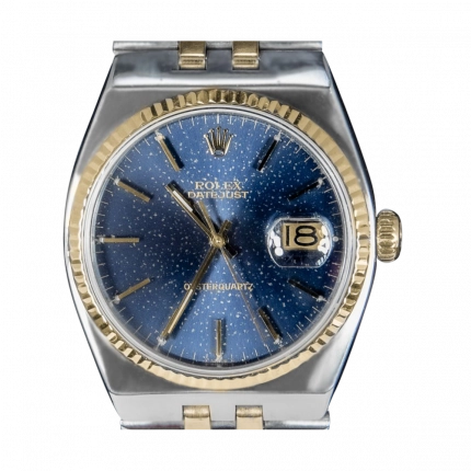 Rolex Datejust Oysterquartz 17013 Patina Blue