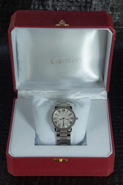 Cartier Ronde Croisière de Cartier 3939 Automatic - Pawndeluxe ...