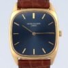 Patek Philippe golden ellipse, BLUE ELLIPSE, CALIBER PP175, 18K YELLOW GOLD, 3566/3556
