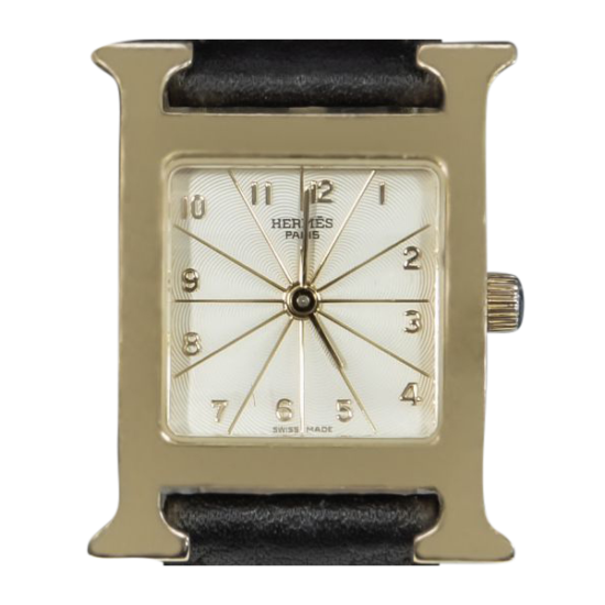 Hermès Heure H hh1.285 18K Yellow Gold Watch