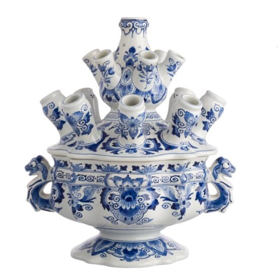 Royal Delft Tulip Vase The Original Blue Collection