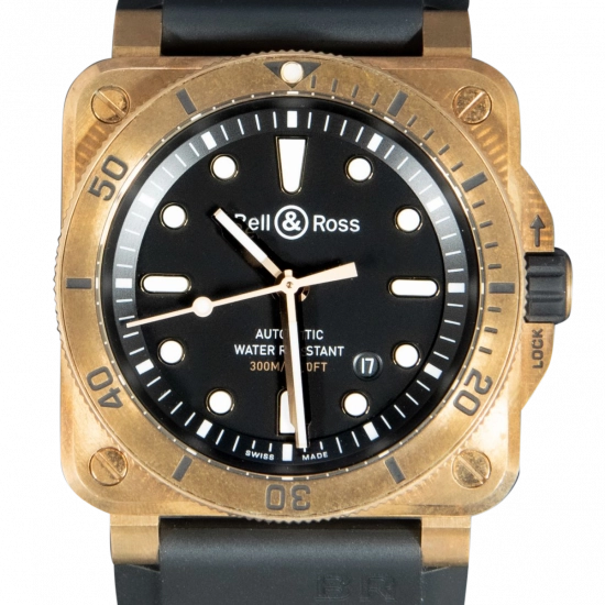 Bell & Ross Diver Automatic BR0392-D-BL-BR/SCA