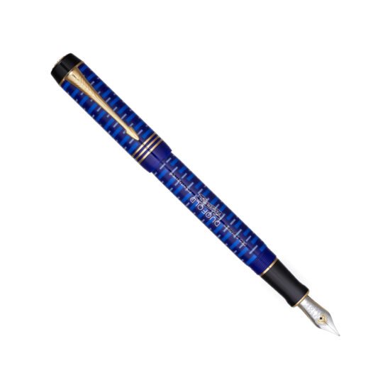 Parker Duofold Blue GT Centennial Fountain Pen 100th Limited Edition
