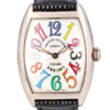 Franck Muller 7502 COLOR DREAM, 18K White Gold original gold buckle and leather - Color Dreams 7502QZ