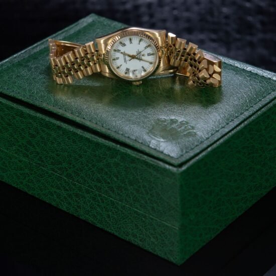Rolex Datejust 68278 pre-owned watch on original Rolex box