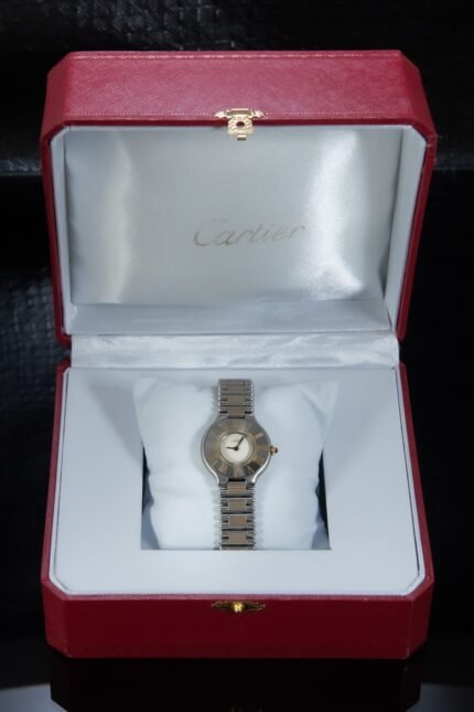Cartier Classic 21 Gold/Steel Long Bracelet - Pawndeluxe