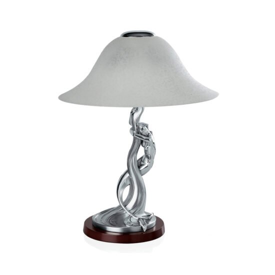 Linea Argenti Silver-coated Siren Lamp