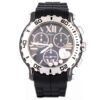 Chopard Happy Sport Chronograph 42mm - Floating Diamond Heart - Ceramic - Very Rare Ref. 8515