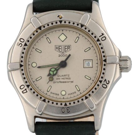 Heuer 2000 Professional - Quick-Date - Vintage - Rare Series 1980's - 32mm Classic Men's Watch