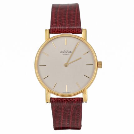 Paul Picot Genève 37mm Gold-Plated Traditional Tribute Classic Designs