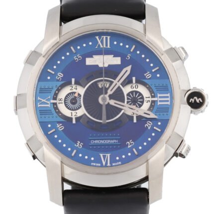 Dewitt Glorious Knight Furtive 46mm - Automatic Chronograph - Desired Blue Dial - Ref. FTV.CHR.003.RFB