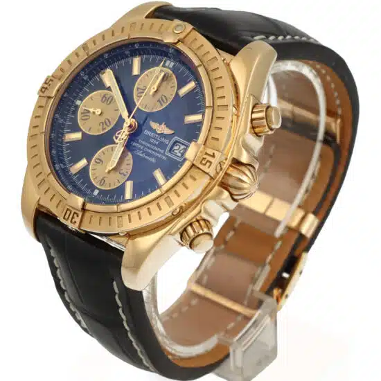 Breitling Chronomat Evolution Full Set Limited Edition 18K Yellow Gold 44MM