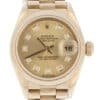 Rolex Lady-Datejust 26MM Bark Yellow Gold Diamonds Original Box & Full Fresh Serviced 2026