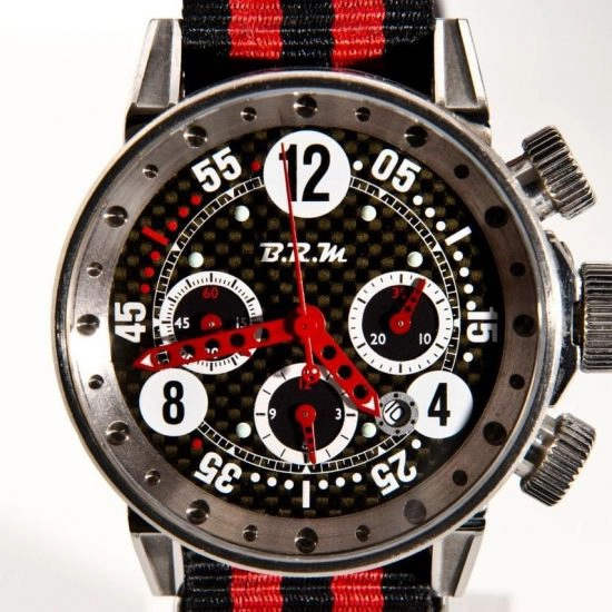 B.R.M V12 44 Red Ø 44.00 mm Automatic Chronograph Ref. V12-44-GTB Men's Watch