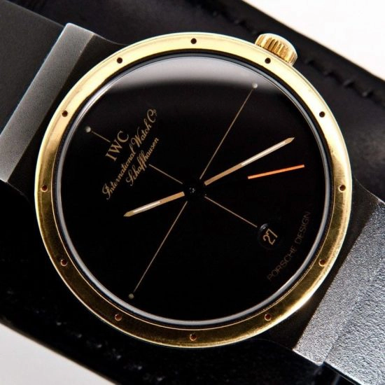 IWC IW3330 Collection AT Porsche Design Sports 32mm / 18K Solid Gold & Titanium