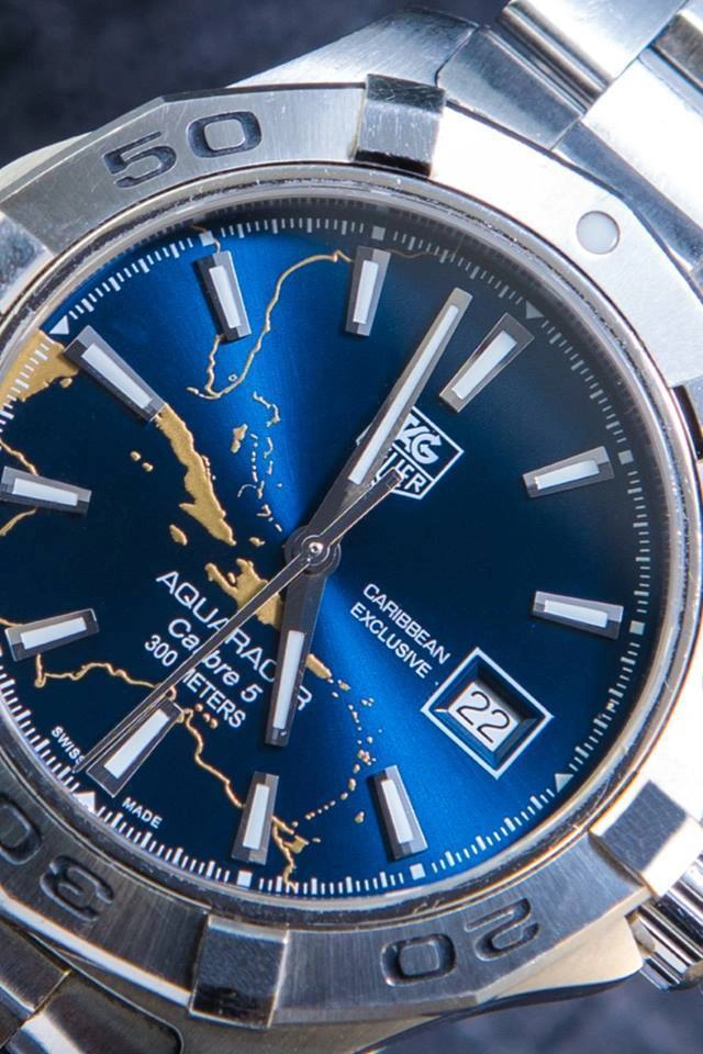 TAG Heuer Aquaracer 300M Caribbean Edition Ref. WAP201AG.BA0830