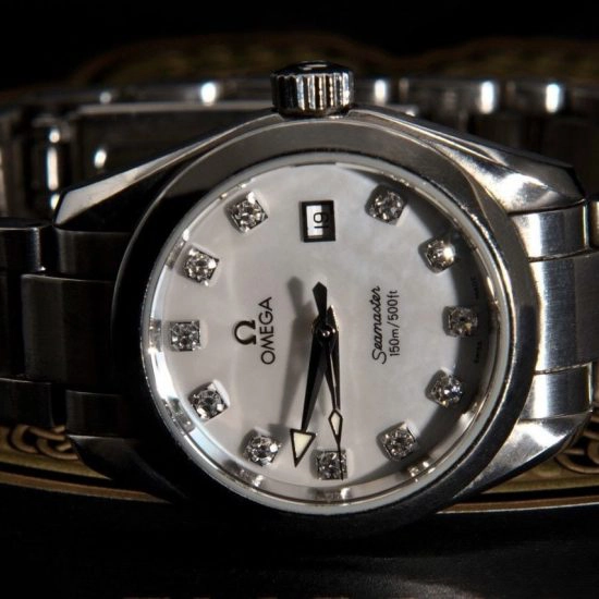 Omega Seamaster Ladies Aqua Terra 30 MOP Diamonds 231.10.30.61.55.001