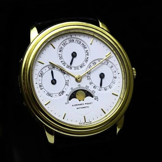 Audemars Piguet Quantieme Complication Limited Edition Caesar In Yellow Gold